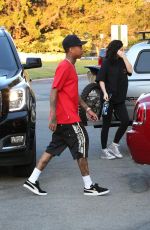 KYLIE JENNER and Tyga at Six Flags in Santa Clarita 07/24/2016