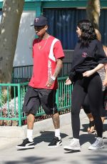 KYLIE JENNER and Tyga at Six Flags in Santa Clarita 07/24/2016