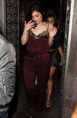 KYLIE JENNER Dines at Nice Guy in West Hollywood 07/15/2016