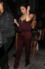 KYLIE JENNER Dines at Nice Guy in West Hollywood 07/15/2016