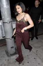 KYLIE JENNER Leavies Toca Madera in West Hollywood 07/15/2016