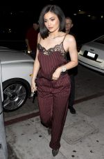 KYLIE JENNER Leavies Toca Madera in West Hollywood 07/15/2016