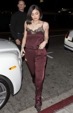 KYLIE JENNER Leavies Toca Madera in West Hollywood 07/15/2016