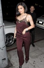 KYLIE JENNER Leavies Toca Madera in West Hollywood 07/15/2016