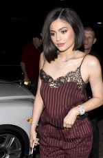 KYLIE JENNER Leavies Toca Madera in West Hollywood 07/15/2016