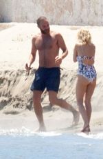 KYLIE MINOGUE and Joshua Sasse on Holiday in Sifnos, Greece, June 2016