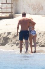 KYLIE MINOGUE and Joshua Sasse on Holiday in Sifnos, Greece, June 2016