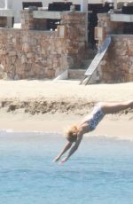 KYLIE MINOGUE and Joshua Sasse on Holiday in Sifnos, Greece, June 2016