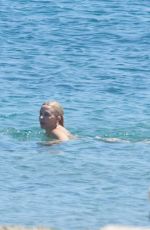 KYLIE MINOGUE and Joshua Sasse on Holiday in Sifnos, Greece, June 2016
