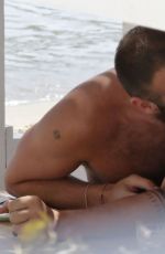 KYLIE MINOGUE and Joshua Sasse on Holiday in Sifnos, Greece, June 2016