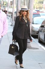 LA TOYA JACKSON Out and About in Beverly Hills 07/05/2016