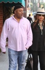 LA TOYA JACKSON Out and About in Beverly Hills 07/05/2016