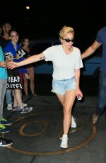 LADY GAGA in Cut Off Out in New York 07/25/2016