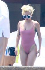 LADY GAGA in Swimsuit at Pedregal Resort in Mexico 07/16/2016