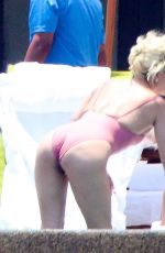 LADY GAGA in Swimsuit at Pedregal Resort in Mexico 07/16/2016