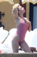 LADY GAGA in Swimsuit at Pedregal Resort in Mexico 07/16/2016