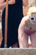 LADY GAGA in Swimsuit at Pedregal Resort in Mexico 07/16/2016