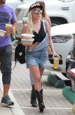 LADY GAGA Out and About in Malibu 06/30/2016