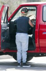 LADY GAGA Out and About in Malibu 07/15/2016
