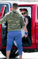 LADY GAGA Out and About in Malibu 07/15/2016