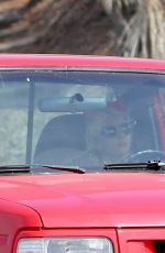 LADY GAGA Out and About in Malibu 07/15/2016