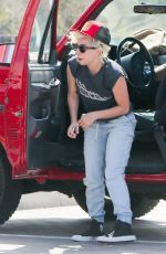 LADY GAGA Out and About in Malibu 07/15/2016
