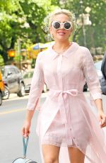 LADY GAGA Out and About in New York 07/24/2016