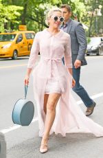 LADY GAGA Out and About in New York 07/24/2016
