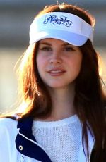 LANA DEL REY Out and About in Malibu 07/03/2016