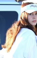 LANA DEL REY Out and About in Malibu 07/03/2016