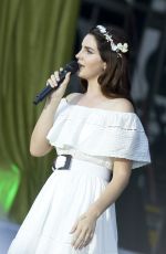 LANA DEL REY Performs at Les Vieilles Charrues Music Festival in France 07/17/2016