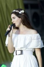 LANA DEL REY Performs at Les Vieilles Charrues Music Festival in France 07/17/2016