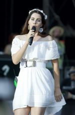 LANA DEL REY Performs at Les Vieilles Charrues Music Festival in France 07/17/2016
