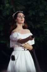 LANA DEL REY Performs at Les Vieilles Charrues Music Festival in France 07/17/2016