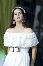 LANA DEL REY Performs at Les Vieilles Charrues Music Festival in France 07/17/2016