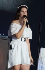 LANA DEL REY Performs at Les Vieilles Charrues Music Festival in France 07/17/2016
