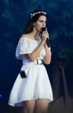LANA DEL REY Performs at Les Vieilles Charrues Music Festival in France 07/17/2016