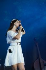 LANA DEL REY Performs at Les Vieilles Charrues Music Festival in France 07/17/2016