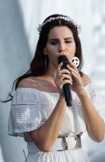 LANA DEL REY Performs Live at Les Vieilles Charrues Music Festival in France 07/17/2016