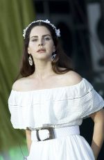 LANA DEL REY Performs Live at Les Vieilles Charrues Music Festival in France 07/17/2016