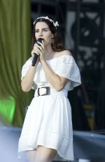 LANA DEL REY Performs Live at Les Vieilles Charrues Music Festival in France 07/17/2016