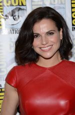 LANA PARRILLA at Once Upon a Time Press Line at Comic-con in San Diego 07/23/2016