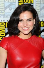LANA PARRILLA at Once Upon a Time Press Line at Comic-con in San Diego 07/23/2016