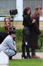 LANA PARRILLA on the Set of 