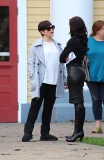 LANA PARRILLA on the Set of 