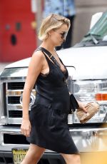 LARA BINGLE Out and About in New York 07/14/2016