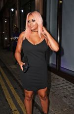 LATEYSHA GRACE at Mark Hill Pick N Mix Party in London 07/27/2016