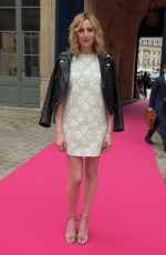 LAURA CARMICHAEL at Schiaparelli Haute-couture Fashion Show in Paris 07/04/2016