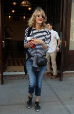 LAURA DERN Leaves Her Hotel in New York 07/23/2016