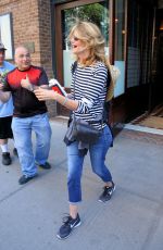 LAURA DERN Leaves Her Hotel in New York 07/23/2016